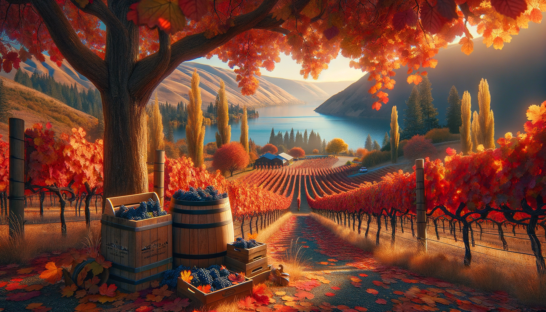 Lake Chelan in Fall: Apple Harvest, Wine Crush & Golden Views